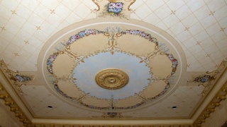 Художественная роспись потолков фото
